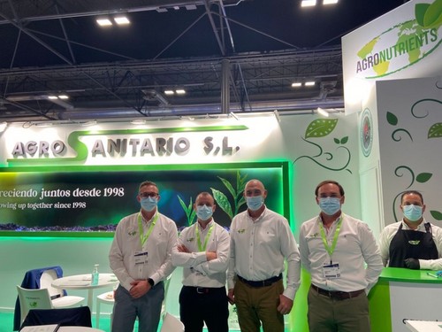 Equipo de AgroSanitario en la feria Fruit Attraction que se celebra estos días en Madrid.