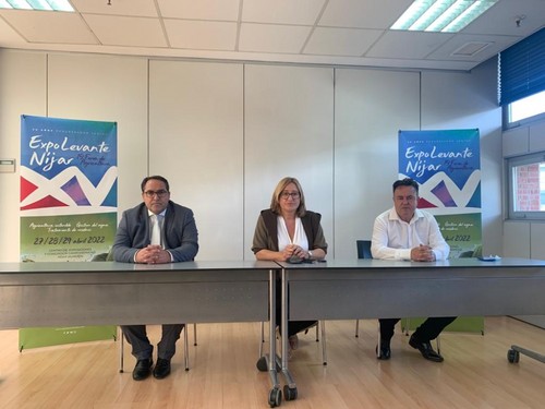 Presentación de la feria ExpoLevante, que se celebrará en Níjar (Almería) en abril de 2022.