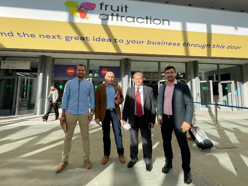 Parte del equipo técnico-comercial de Agrobío y de otras delegaciones de España.