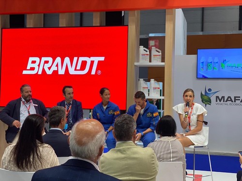 Así fue la presentación de Brandt.