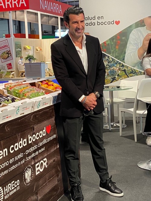 Luis Figo en Fruit Attraction.