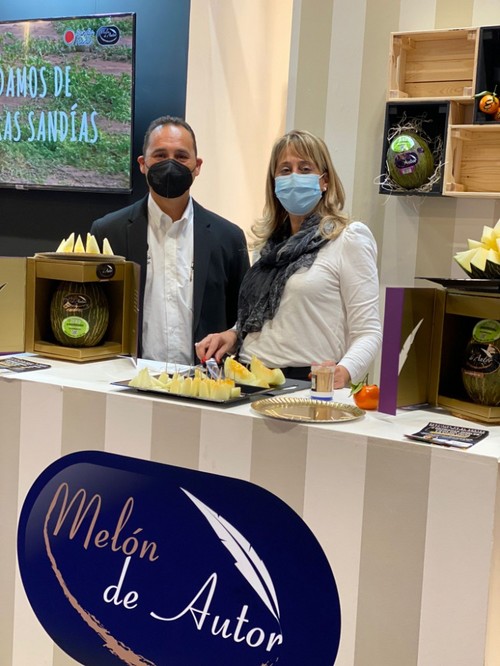Expositor de Melón de Autor.