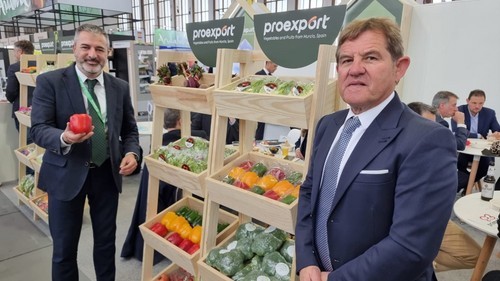 Fernando P. Gómez y Mariano Zapata, director general y presidente de Proexport.