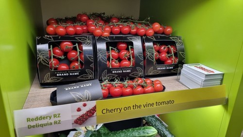 Rijk Zwaan exhibe algunos de sus productos estrella.