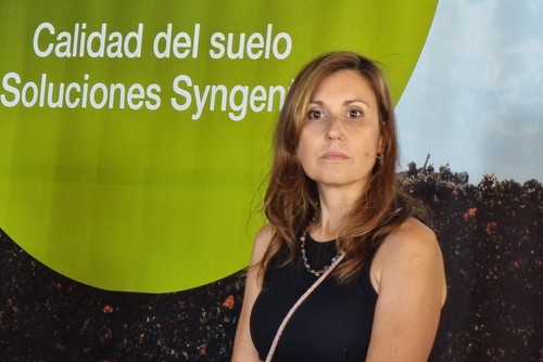 Caridad Ros Ibáñez, del departamento de Protección de Cultivods del IMIDA.