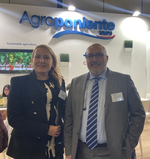 Pepi Madrid y José Luis Borja, de Agroponiente.