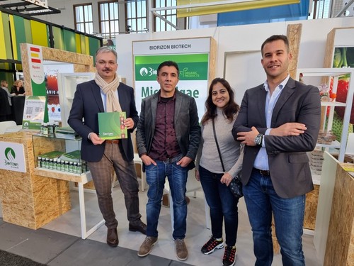 Equipo de Biorizon Biotech desplazado a Fruit Logistica