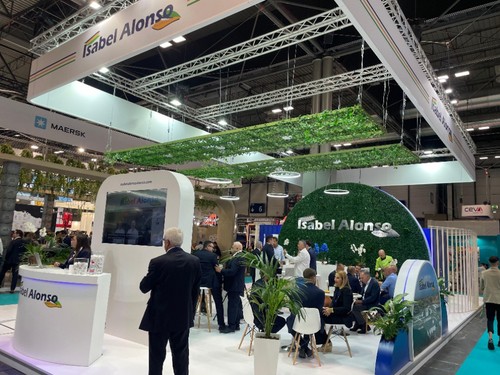 Stand de Isabel Alonso en el pabellón 4 de IFEMA