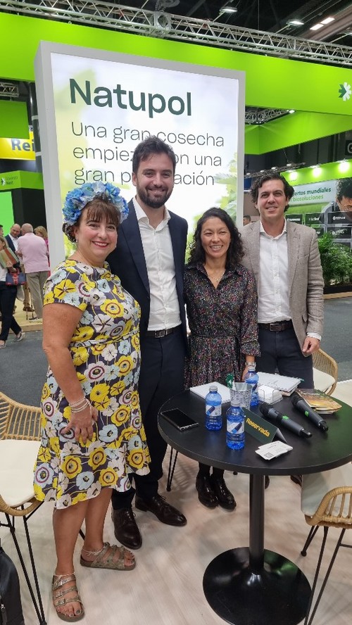 La asociación IBMA España ha presentado, en el stand de Koppert, sus retos para los próximos años en defensa de los intereses de las empresas del sector del biocontrol