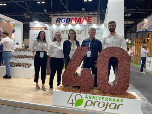 Equipo de Projar desplazado a la feria