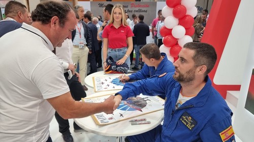 La Patrulla Águila colabora un año más con Brandt