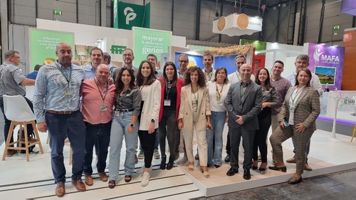 La extensa delegación de Semillas Fitó