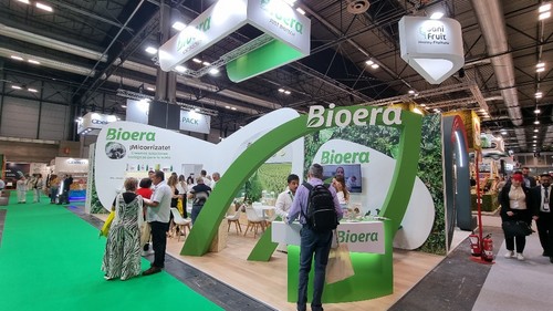 Expositor de Bioera en el hall 8