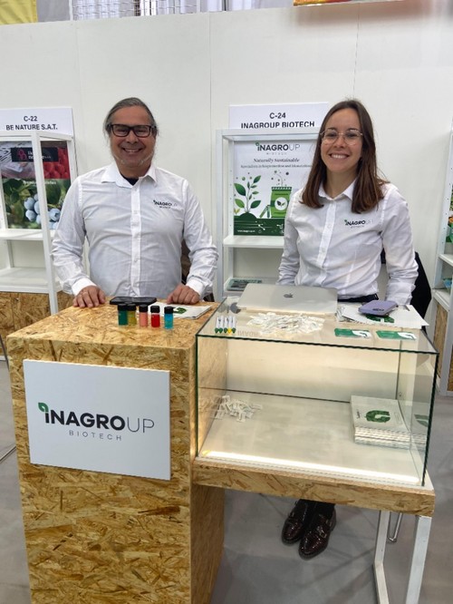 Raúl Martínez y Belén Navarro, de Inagroup.