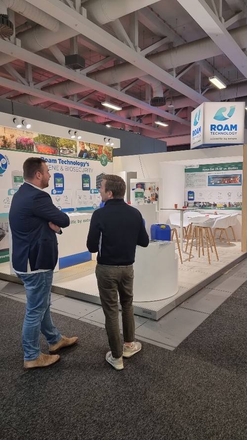 Roam Technology tiene un espacio propio en Messe Berlin.