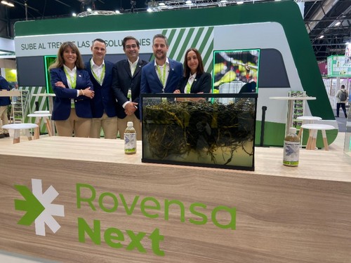 Equipo de Rovensa Next en la feria