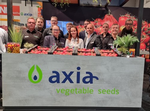 Parte del equipo de a casa de semillas Axia que se ha desplazado hasta Berlín