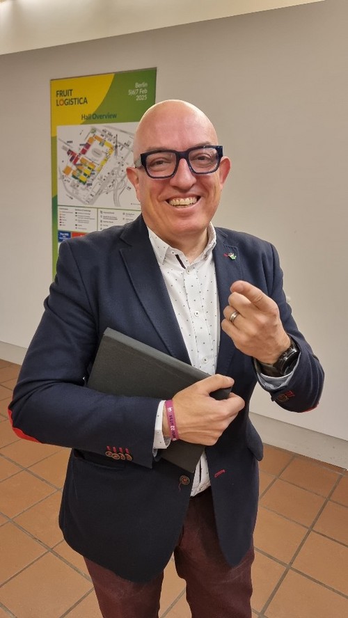 David Bodas, responsable de cadena de Syngenta, tiene una agenda apretada en esta Fruit Logistica.