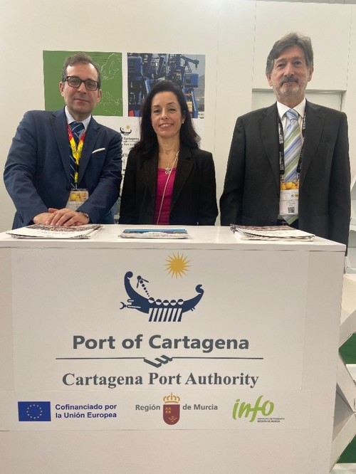 El Puerto de Cartagena apoyando al sector en el pabellón 18.