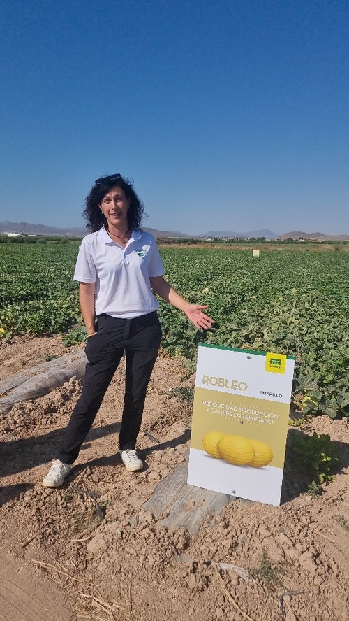 María José Berruezo, técnico comercial de Semillas Fitó para Murcia
