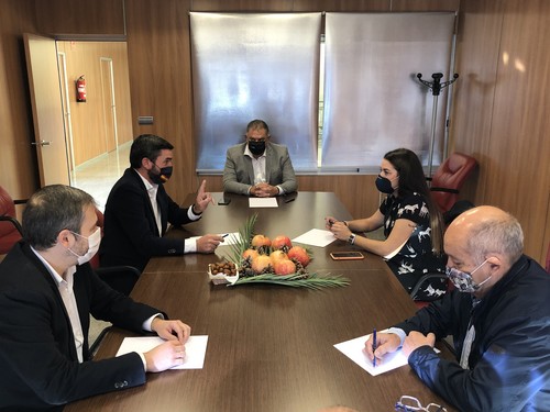 El Gobierno regional y el valenciano refuerzan su unión en la defensa del trasvase Tajo-Segura y los regantes del Levante