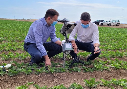 La Comunidad avanza en la instalación de 1.000 sondas de humedad en el entorno del Mar Menor que garantizan eficiencia en el uso de agua y fertilizantes