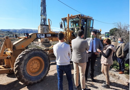 La Comunidad invierte 354.600 euros para acondicionar dos caminos rurales en Calasparra
