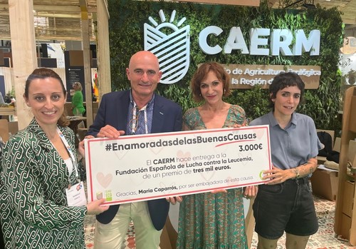 El Caerm hace entrega del premio Enamorados de las Buenas Causas en Organic Food Iberia
