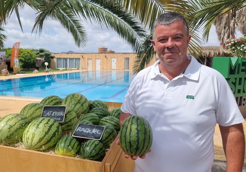 Semillas Fitó lanza sus charentais Cancun y Borabora y las sandías Leiva y SAT 210176