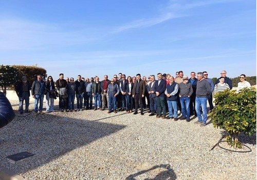 Una delegación de agricultores almerienses visita la Región para conocer procesos de reutilización de agua