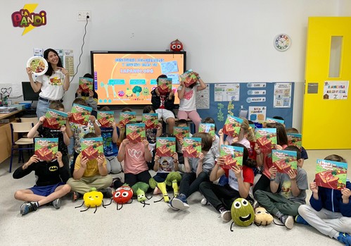 'La Pandi' de Sakata busca fomentar el consumo de frutas y hortalizas en los colegios españoles