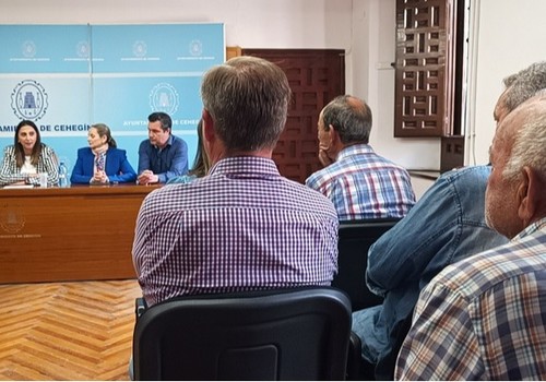 El Gobierno regional ayudará a los agricultores de Cehegín que sufrieron daños durante las lluvias de marzo