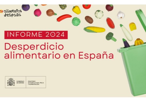 El desperdicio alimentario en España se ha reducido el 4,4 % en 2024, hasta los 1.125 millones de kilos