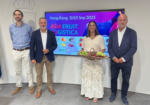 La Región de Murcia mostrará en Asia Fruit Logística de Hong Kong el sabor, la innovación y la calidad de sus mejores frutas y hortalizas