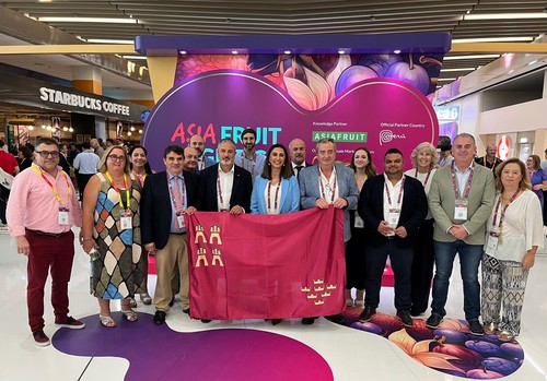 La Región exhibe su potente oferta hortofrutícola en la feria Asia Fruit Logística de Hong Kong con el objetivo de incrementar sus exportaciones