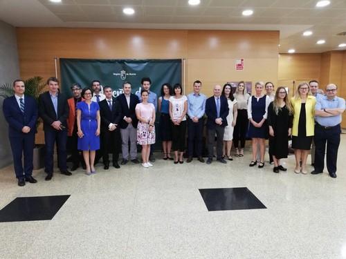 Expertos en reutilización de aguas de nueve países aprenden en Murcia técnicas de control de recursos hídricos