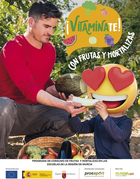 El 91,6% de los alumnos murcianos repetiría el programa de frutas y verduras en las escuelas