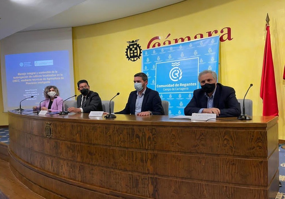 La Comunidad comenzará a instalar en mayo en el Campo de Cartagena 500 puntos de medición para un uso más eficaz de agua, fertilizantes y energía