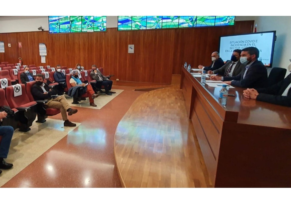 El Gobierno regional y el sector agrario planifican la campaña de fruta de hueso para evitar contagios por covid-19