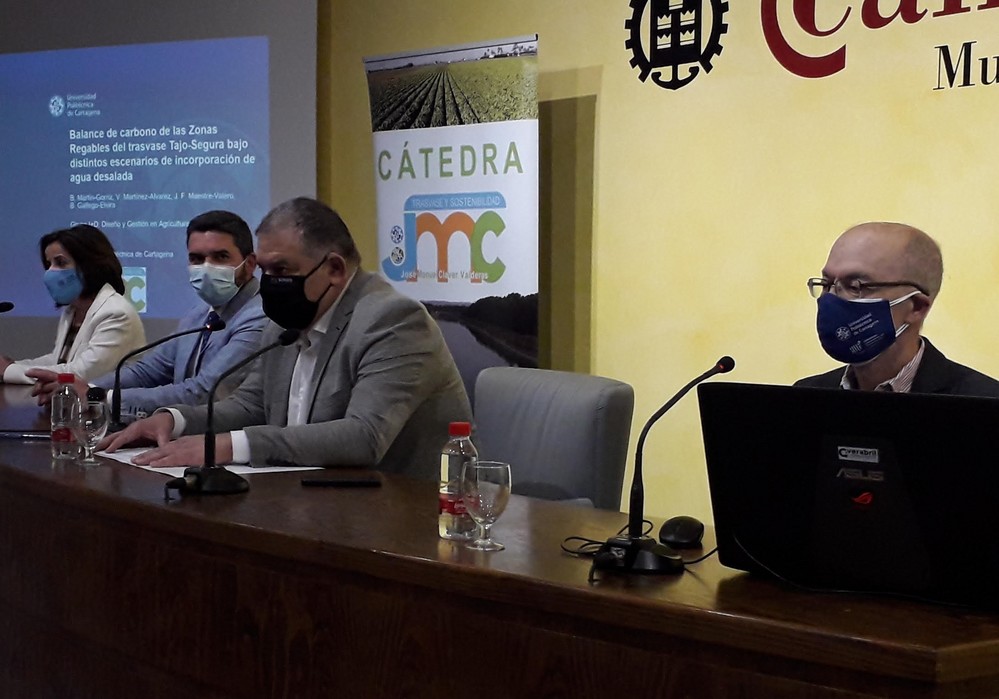 Los cultivos regados por el trasvase Tajo-Segura absorben cada año 1,2 millones de toneladas de CO2