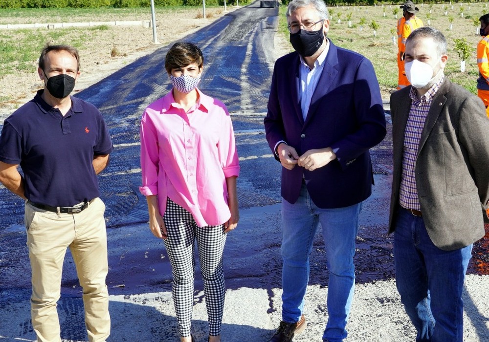 La Comunidad ultima los trabajos de acondicionamiento de dos caminos rurales en Santomera para los que ha destinado más de 150.000 euros