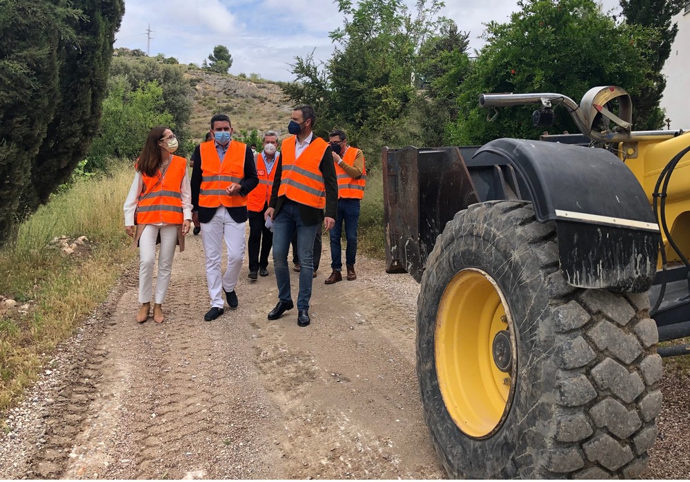 La Comunidad destina 462.000 euros a reparar dos caminos rurales en Caravaca de la Cruz