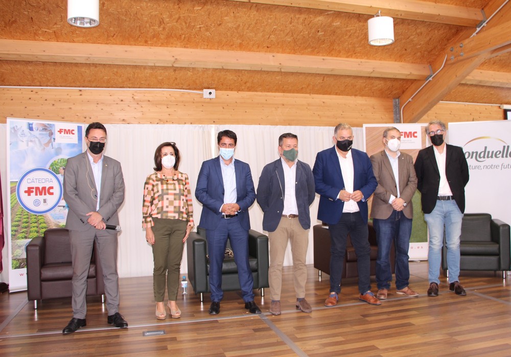 La Cátedra de FMC de la UPCT presenta el bioestimulante Seamac® Rhizo y reflexiona sobre los retos de la sostenibilidad y digitalización en la agricultura