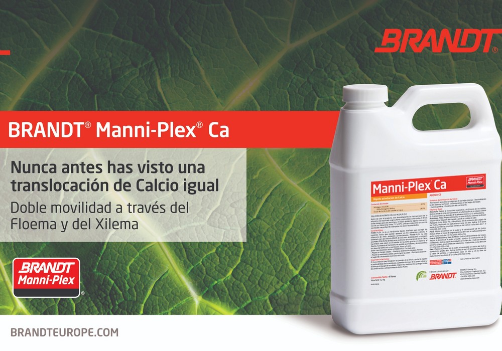 Manni-Plex, un sistema de aporte diseñado para proporcionar nutrientes a los puntos de crecimiento de la planta
