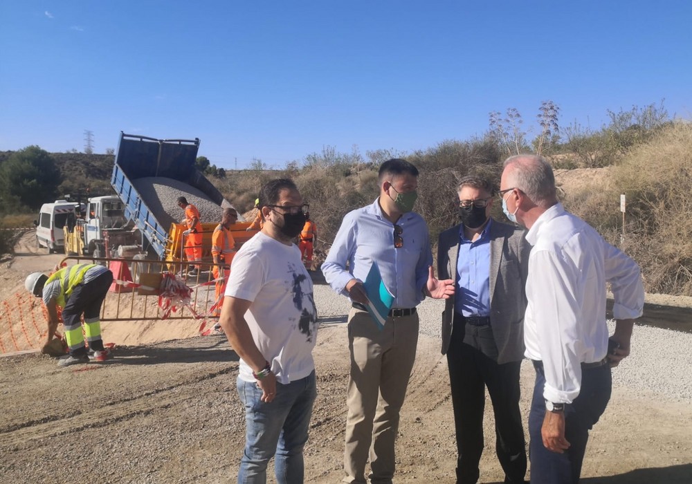 La Comunidad acondiciona más de 4 kilómetros de caminos rurales en el término municipal de Murcia