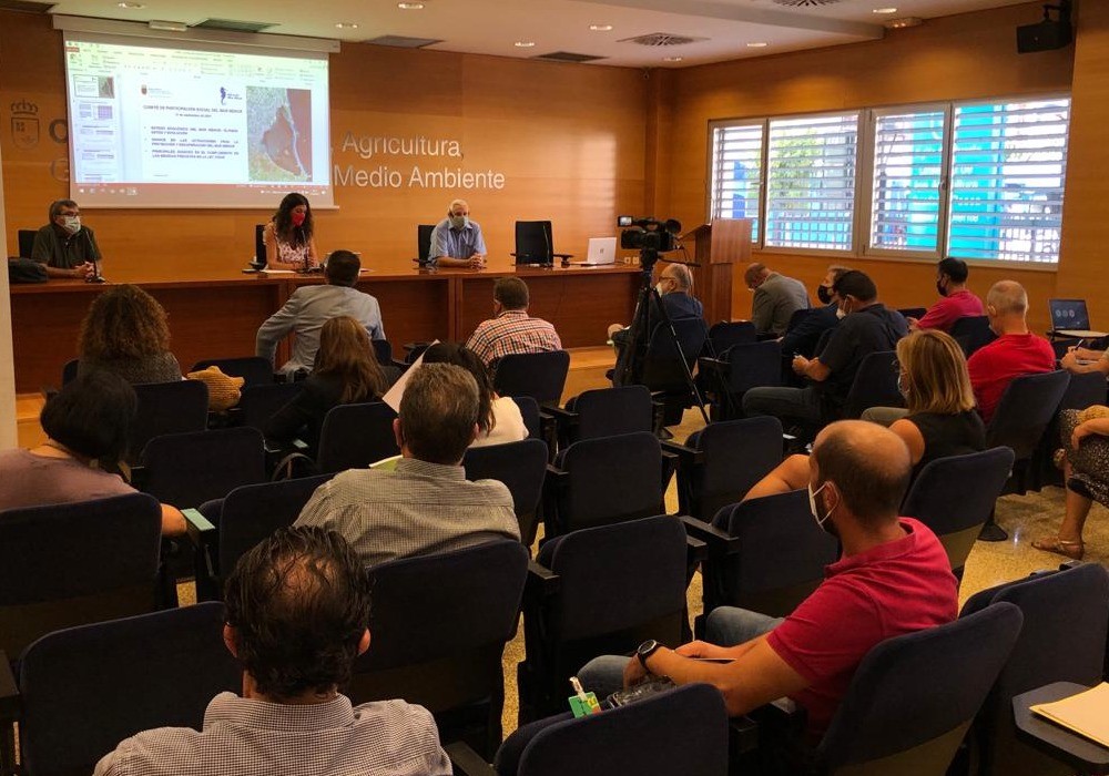La Comunidad da cuenta al Comité de Participación Social del Mar Menor de la evolución del ecosistema y del avance de los proyectos para su recuperación