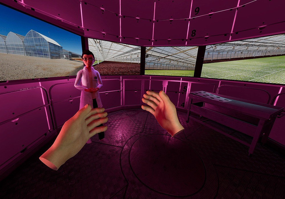 Foodiverse recrea el proceso de producción de la semilla a la mesa a través de la realidad virtual