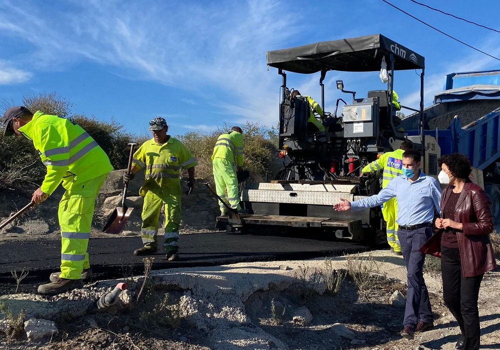 La Comunidad repara el camino de Boquera Honda, en Puerto Lumbreras, con una inversión de 45.000 euros