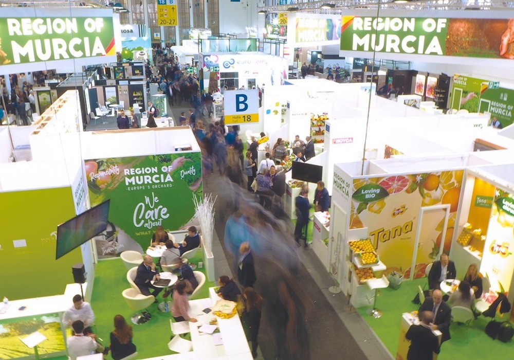 La Comunidad recupera la asistencia presencial a la feria internacional de productos frescos Fruit Logistica