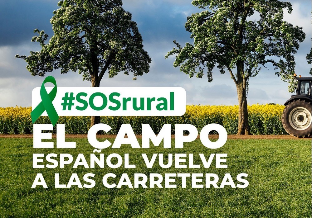 ASAJA, COAG y UPA retoman las movilizaciones en todos los territorios